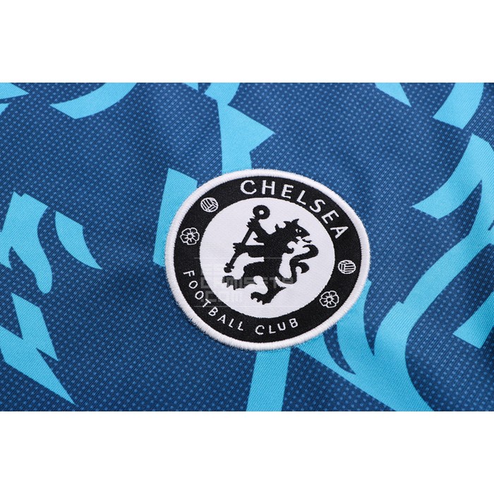 Camiseta de Entrenamiento Chelsea 2022-23 Azul - Haga un click en la imagen para cerrar